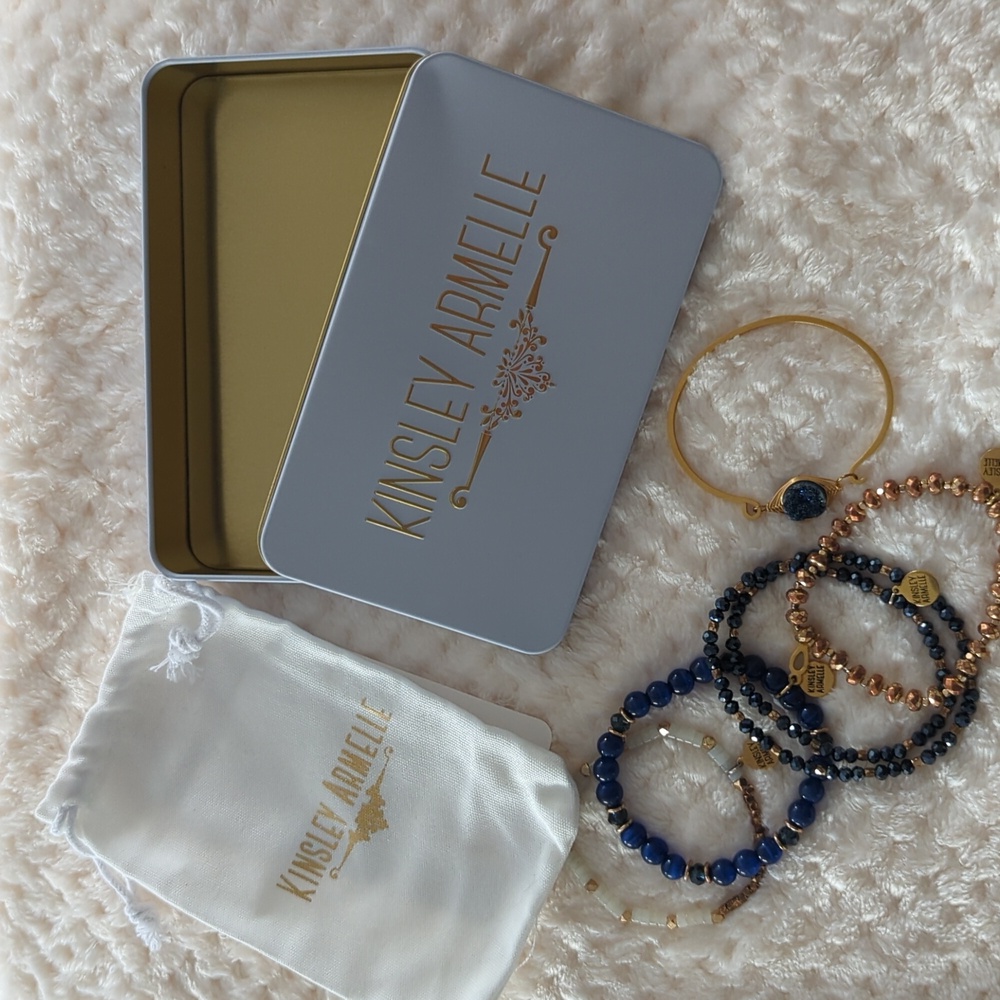 Kinsley Armelle stacked bracelet set